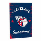 Cleveland Guardians Wood Wall Sign, 16x24, MLB, Home