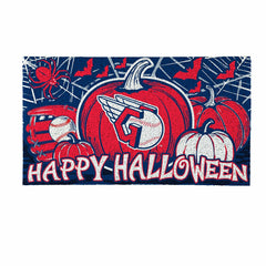 Cleveland Guardians Halloween PVC Mat, 28"x16", MLB