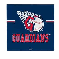 Cleveland Guardians Wood Wall Sign, 12x12, MLB, Home