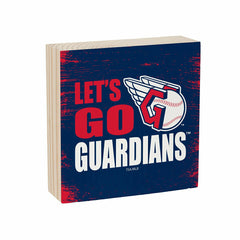 Cleveland Guardians Plock, Down Home Fans, 6x6, MLB, Home