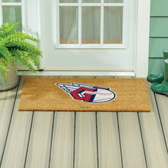 Cleveland Guardians Large Full Color Coir Mat, 36"x24", MLB