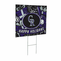 Colorado Rockies Yard Sign, Holiday, MLB, Home