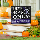 Colorado Rockies Yard Sign, Halloween Treats for Fans, MLB, Home