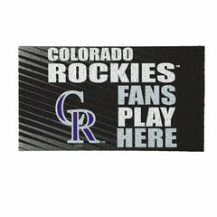 Colorado Rockies Fan Mat, 28"x16", MLB