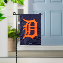 Detroit Tigers Appliqué Garden Flag, MLB, Home