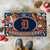 Detroit Tigers Holiday PVC Mat, 28"x16", MLB