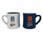 Detroit Tigers 10oz Ceramic Cup Set, 2pc, MLB, Home
