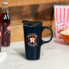 Houston Astros Boxed Travel Latte Cup, 17oz, MLB, Home