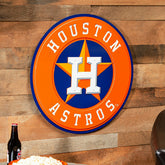 Houston Astros Premier Metal Wall Art, MLB, Home