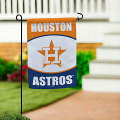 Houston Astros Suede Garden Flag, MLB, Home
