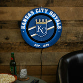 Kansas City Royals, Metal Lite, Round, MLB