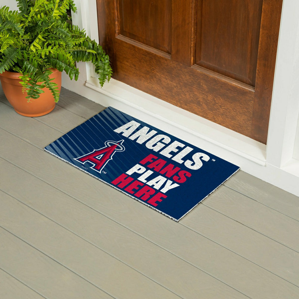 Los Angeles Angels Fan Mat, 28"x16", MLB