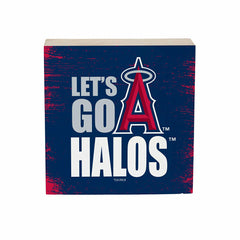 Los Angeles Angels Plock, Down Home Fans, 6x6, MLB, Home