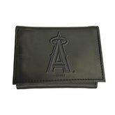 Los Angeles Angels Tri-Fold Wallet Black, MLB, Home