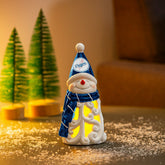 Los Angeles Dodgers Snowman LED Statuary, 8", MLB, Home