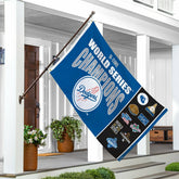 Los Angeles Dodgers Single Sided Flag w/ 2 Grommets, 3'x5' Multi Win F, MLB, Home