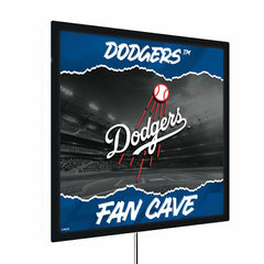 Los Angeles Dodgers 23"H x 23"L LED Wall Decor, Edgelite, Square, MLB, Home