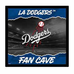 Los Angeles Dodgers 23"H x 23"L LED Wall Decor, Edgelite, Square, MLB, Home