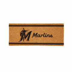 Miami Marlins Extra Large One Color Coir Mat, 60"x24", MLB