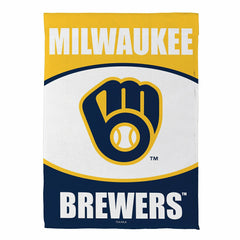 Milwaukee Brewers Suede Garden Flag, MLB, Home
