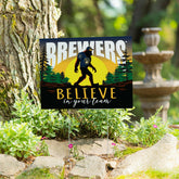 Milwaukee Brewers Yard Sign, Bigfoot, MLB, Home