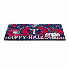 Minnesota Twins Halloween PVC Mat, 28"x16", MLB