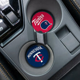 Minnesota Twins Car Coaster Set, 2pc, MLB, Home