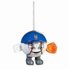 New York Mets Ball Head Ornament, MLB, Home