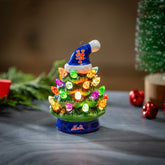 New York Mets 4" Mini LED Tabletop Christmas Tree, Set of 2, MLB, Home