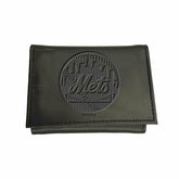 New York Mets Tri-Fold Wallet Black, MLB, Home