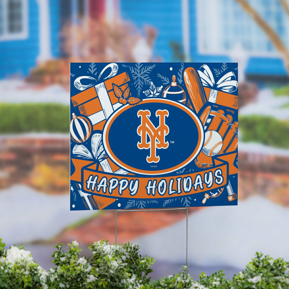 New York Mets Yard Sign, Holiday, MLB, Home