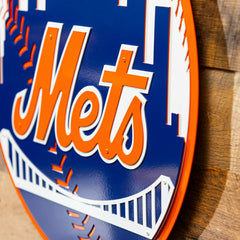 New York Mets Premier Metal Wall Art, MLB, Home