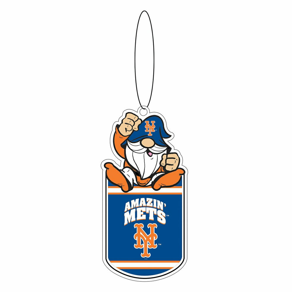 New York Mets Gift Tag Ornament, Gnome Fan, MLB, Home