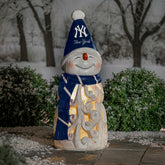 New York Yankees Snowman LED Statuary, 26", MLB, Home