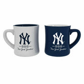 New York Yankees 10oz Ceramic Cup Set, 2pc, MLB, Home