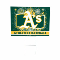 Athletics Yard Sign, Patriotic, MLB, Home