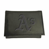 Oakland A's Tri-Fold Wallet Black, MLB, Home