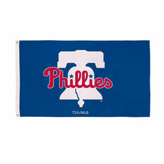 Philadelphia Phillies Single Sided Flag w/ 2 Grommets, 3'x5', MLB, Home