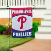 Philadelphia Phillies Suede Garden Flag, MLB, Home