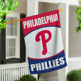 Philadelphia Phillies Suede House Flag, MLB, Home