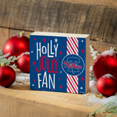 Philadelphia Phillies Block, Holiday, 6x6, MLB, Home