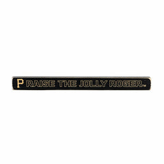 Pittsburgh Pirates Engraved Wood Sign, 1.5" x 18", MLB, Home