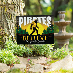 Pittsburgh Pirates Yard Sign, Bigfoot, MLB, Home