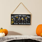 Pittsburgh Pirates Halloween Wood Wall Sign, 6x11, MLB, Home