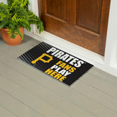 Pittsburgh Pirates Fan Mat, 28"x16", MLB