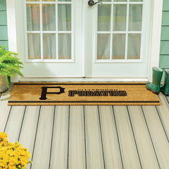 Pittsburgh Pirates Extra Large One Color Coir Mat, 60"x24", MLB