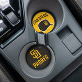 San Diego Padres Car Coaster Set, 2pc, MLB, Home