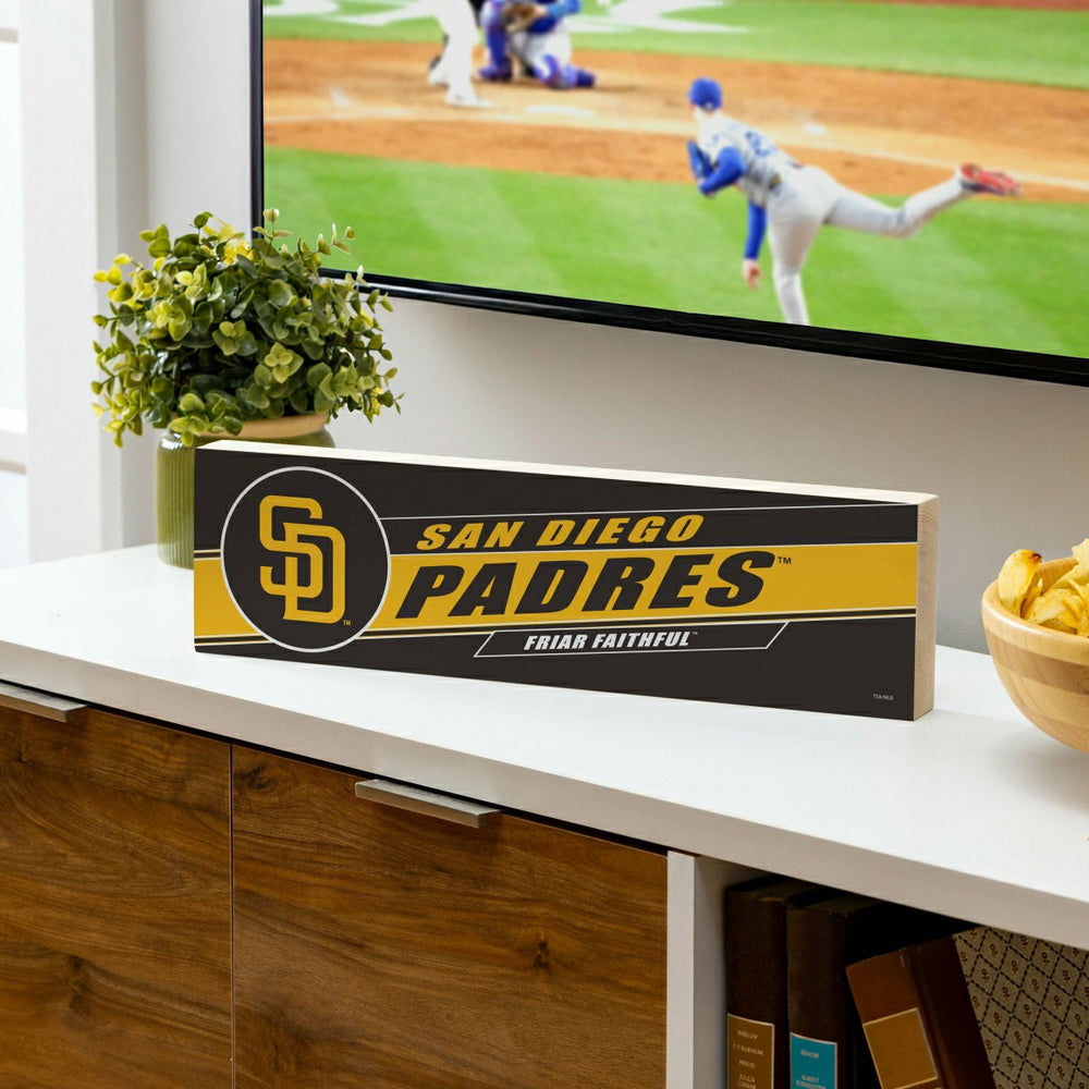 San Diego Padres Mantle Sign, Down Home Fans, 5x18, MLB, Home