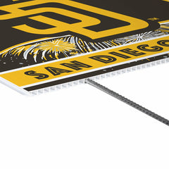 San Diego Padres Yard Sign, Patriotic, MLB, Home