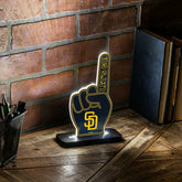 San Diego Padres Baseball Foam Finger Desklite LED Decor, MLB, Home